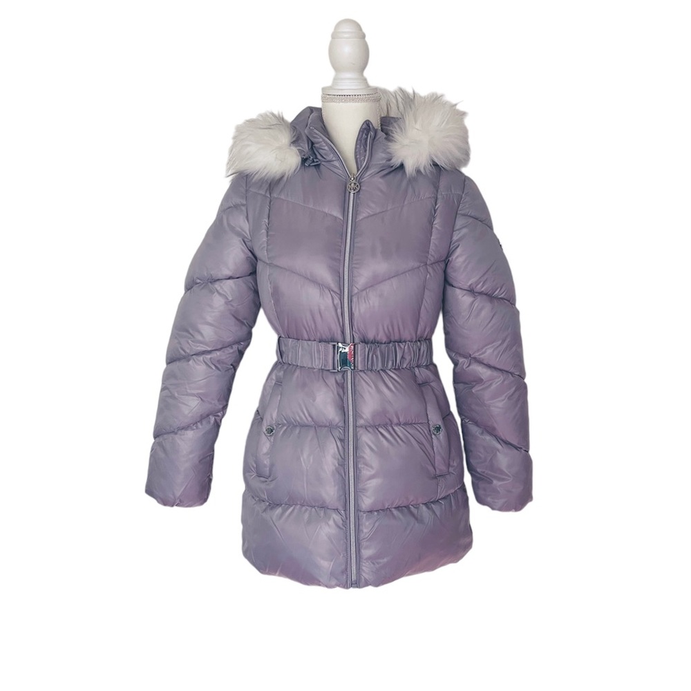 Michael Kors Stadium Belted Puffer Coat